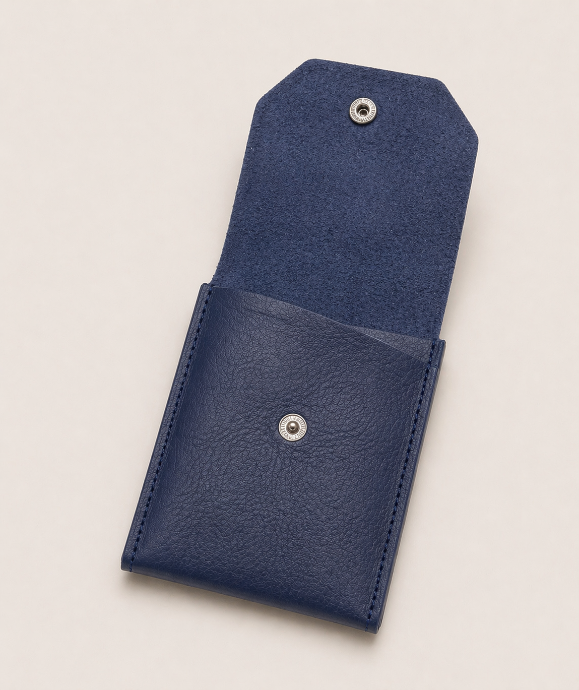 Leder Portemonnaie – Blau