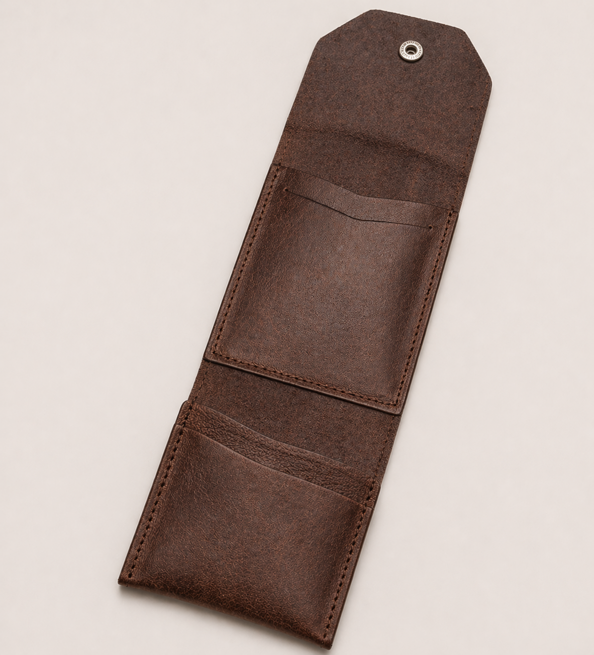 Leder Portemonnaie – Braun