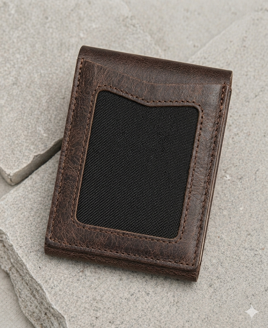 Leder Portemonnaie – Braun